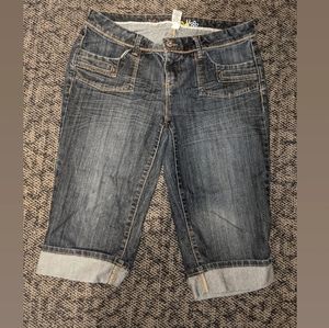 Mudd | Size 13 | Long Denim Shorts